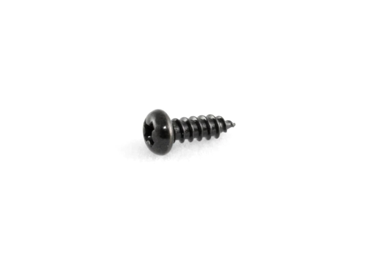 Guitar Truss Rod Cover Screws Black