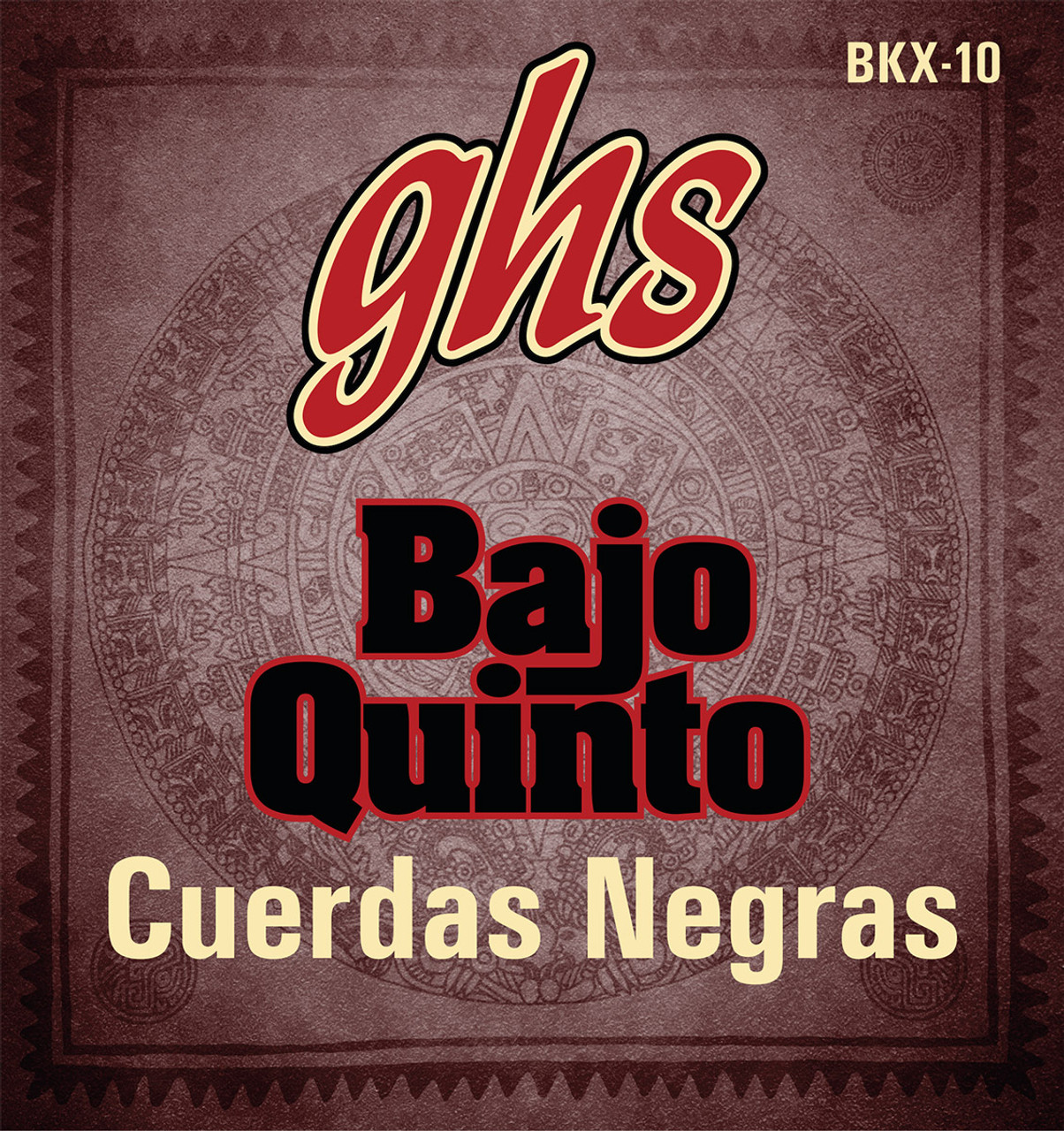 GHS Bajo Quinto Black Coated Stainless Steel Strings Loop End Set