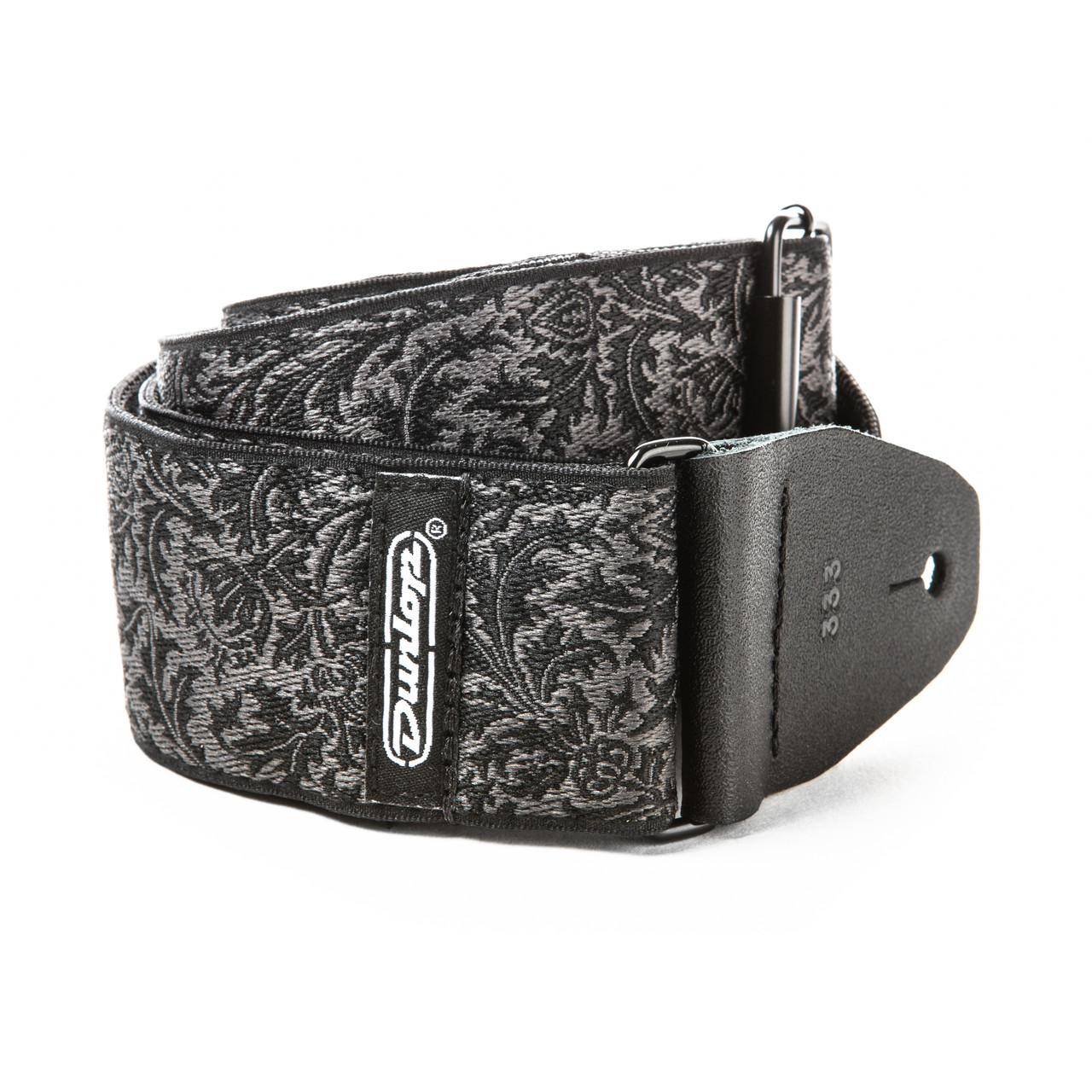 Dunlop Jacquard Black Thistle Guitar Strap