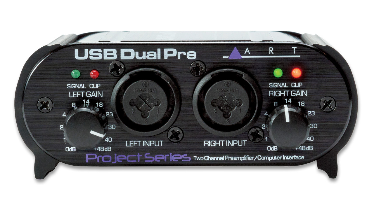 ART USB Dual Pre Two Channel Preamplifier/Computer Interface