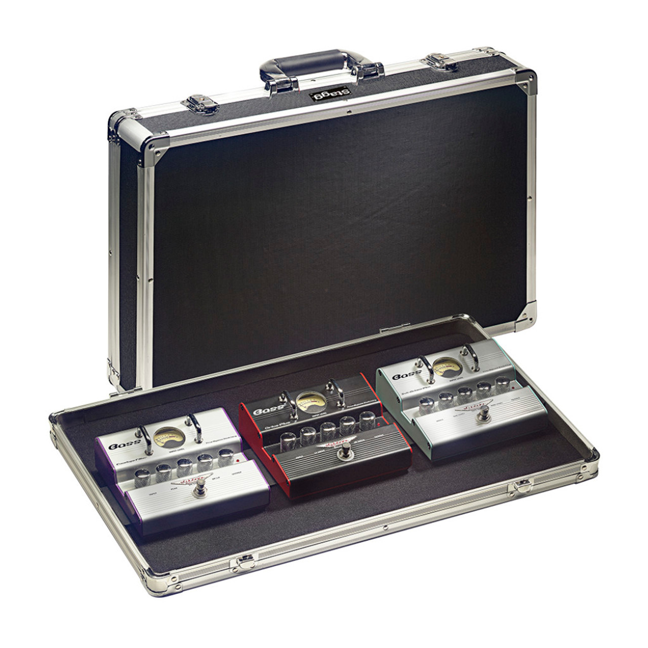 Stagg ABS Case for Guitar Effect Pedals Large