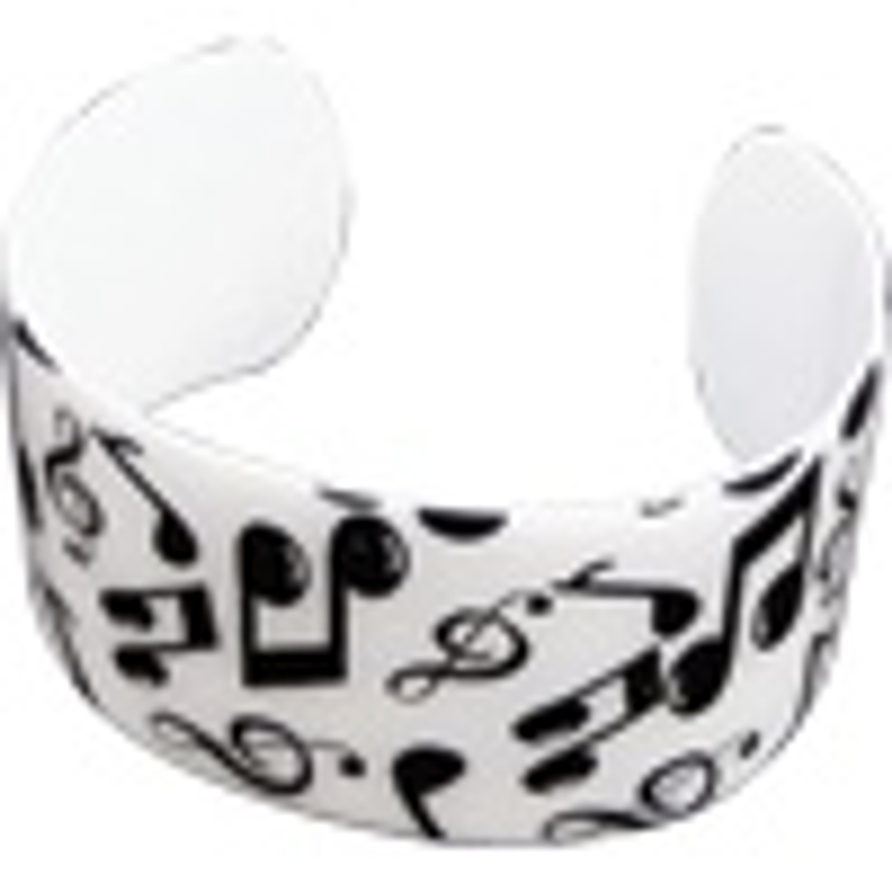 Musical Notes Bracelet Cuff