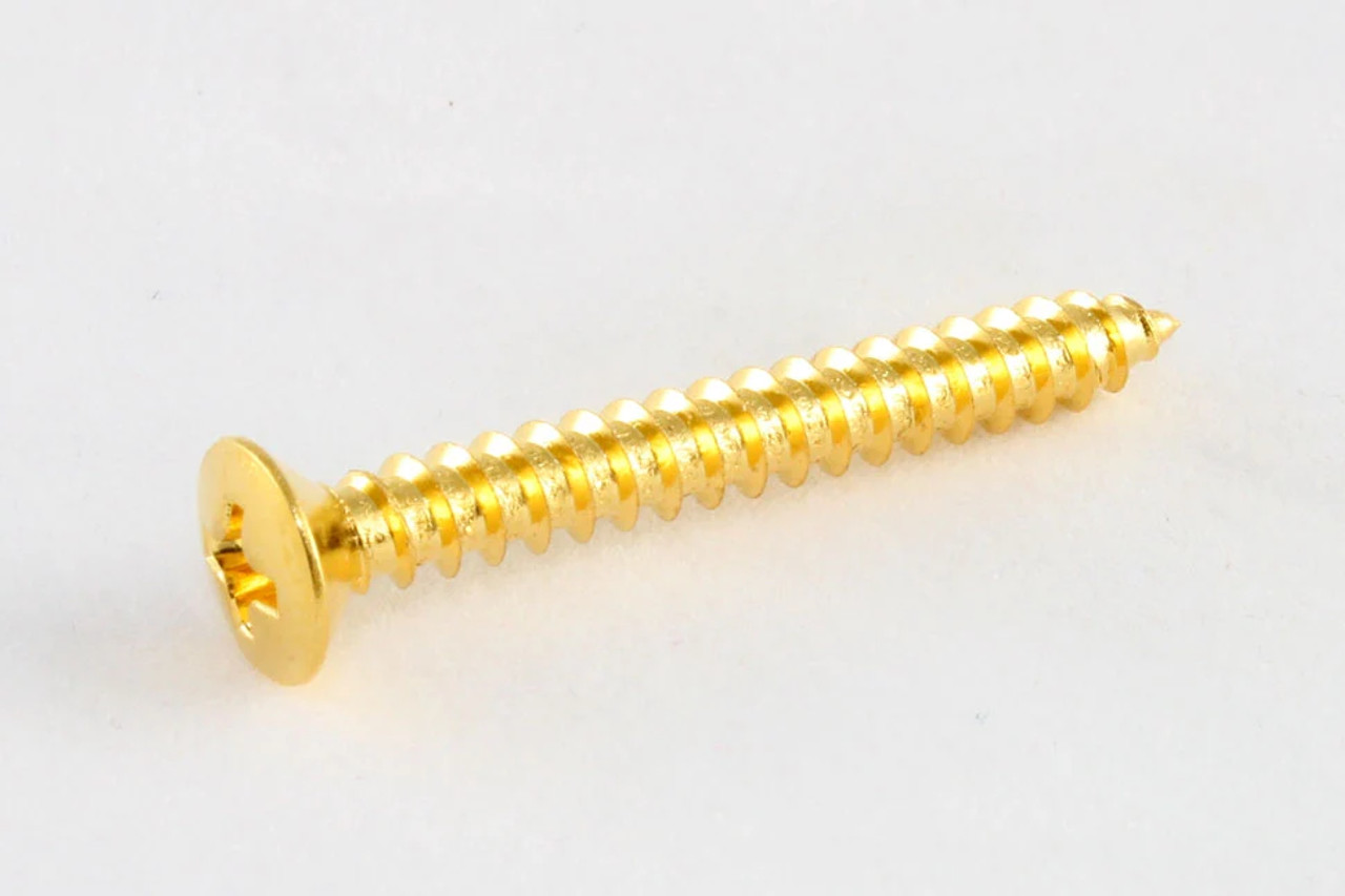 Gold Short Neck Plate Screws