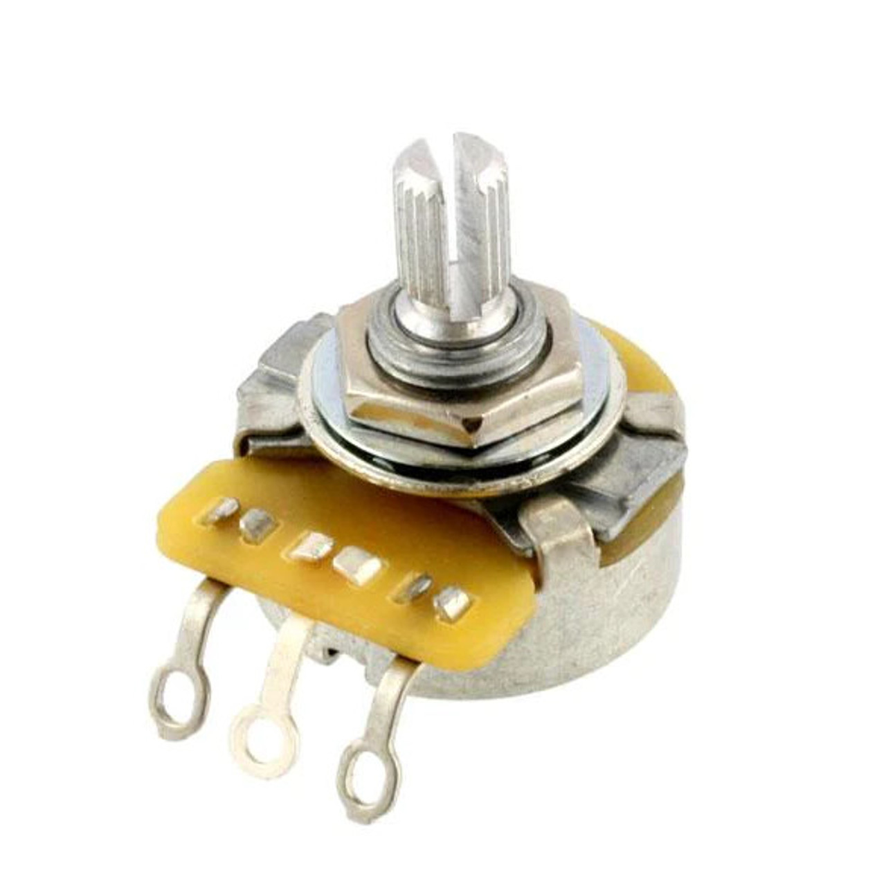 CTS 250K OHM Vintage-Style Knurled Split Shaft Audio Potentiometer