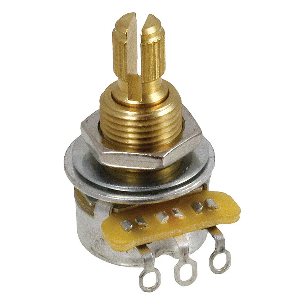 CTS 500K OHM Mini Knurled Split Shaft Audio Potentiometer