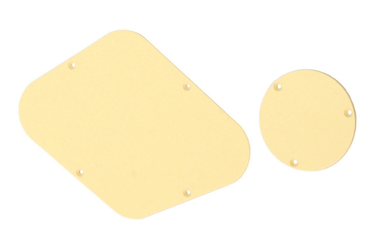 Cream Backplates and Cover for Gibson Les Paul