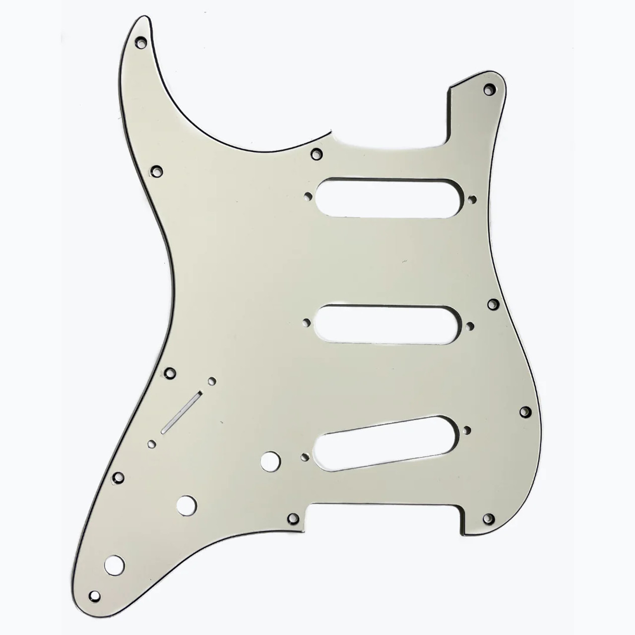 11-hole Pickguard for Stratocaster-3 ply LH