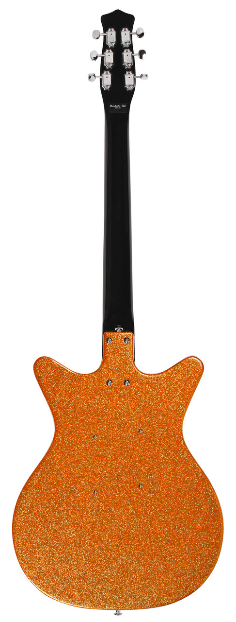 Danelectro '59M NOS+ Electric Guitar Orange Metalflake