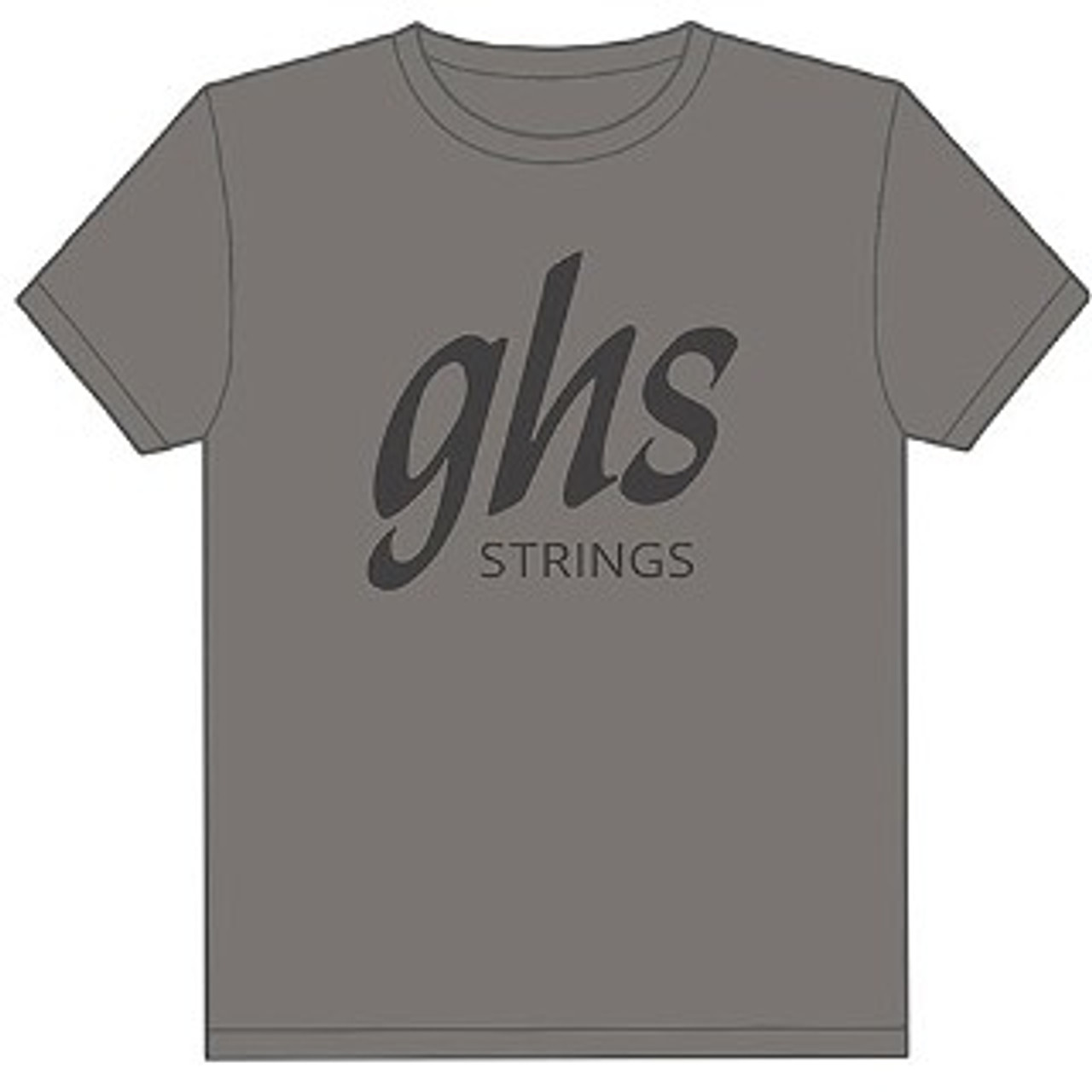 GHS Logo Grey Tee Shirt XL