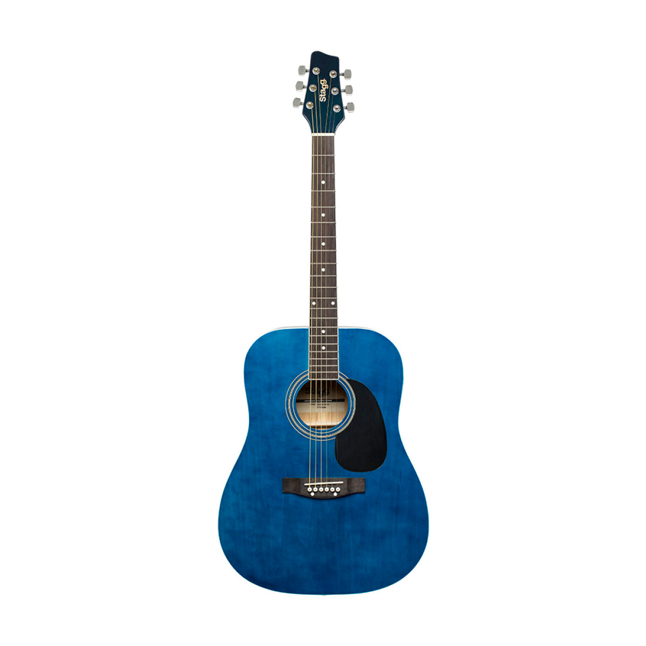 Stagg Dreadnought Acoustic Guitar with Basswood Top Blue