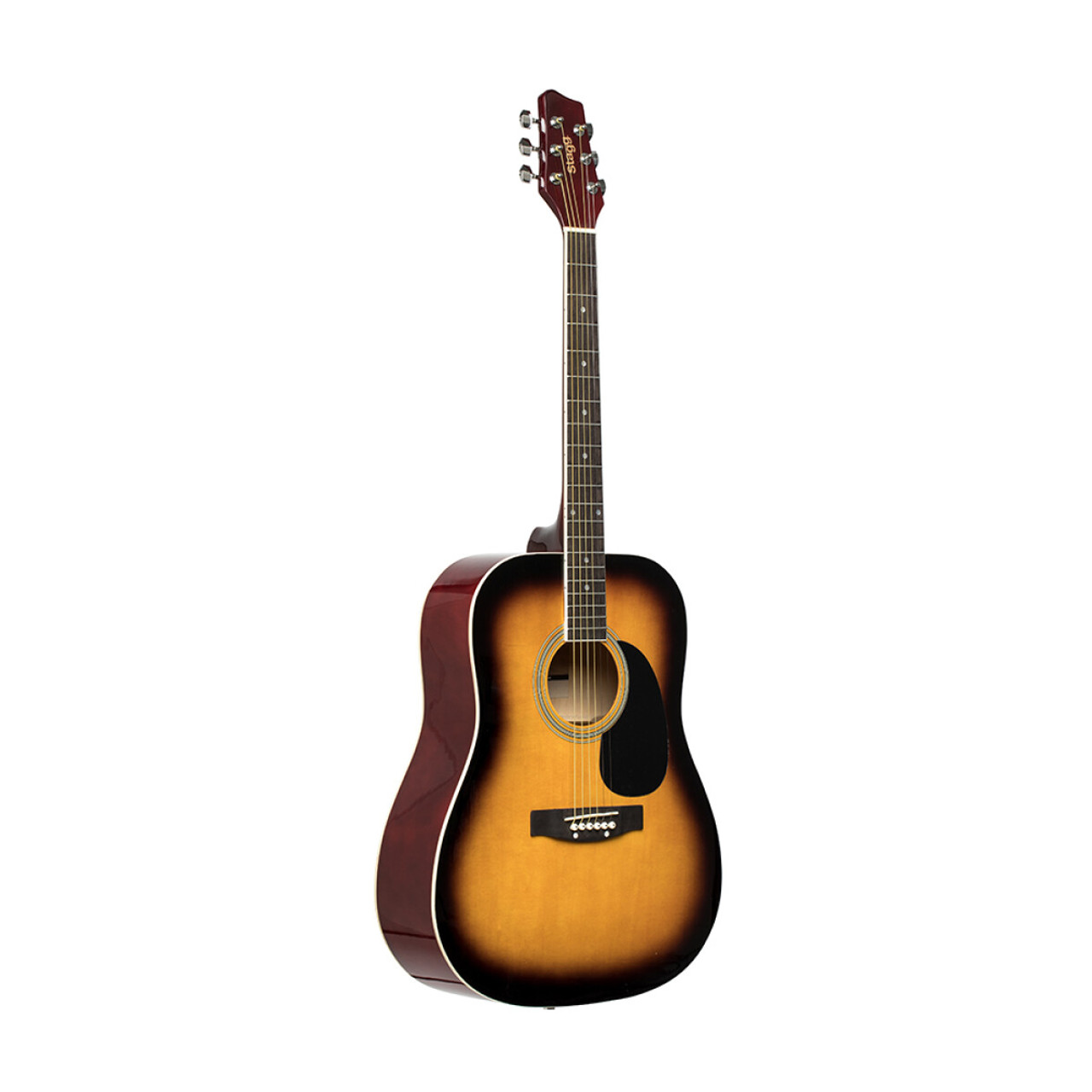 Stagg Dreadnought Acoustic Guitar with Basswood Top Sunburst