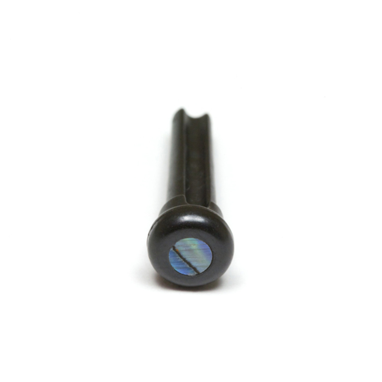 TUSQ Bridge Pins 4mm Black / Paua Dot (6 Pcs)