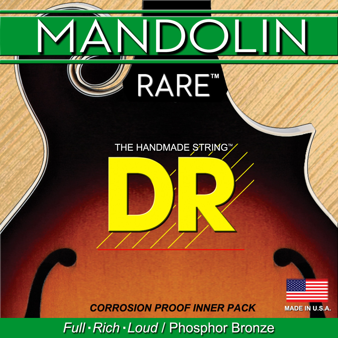 MANDOLIN:   10, 14, 24, 36  Acoustic MD-10-36 Rare Light Phosphor Bronze