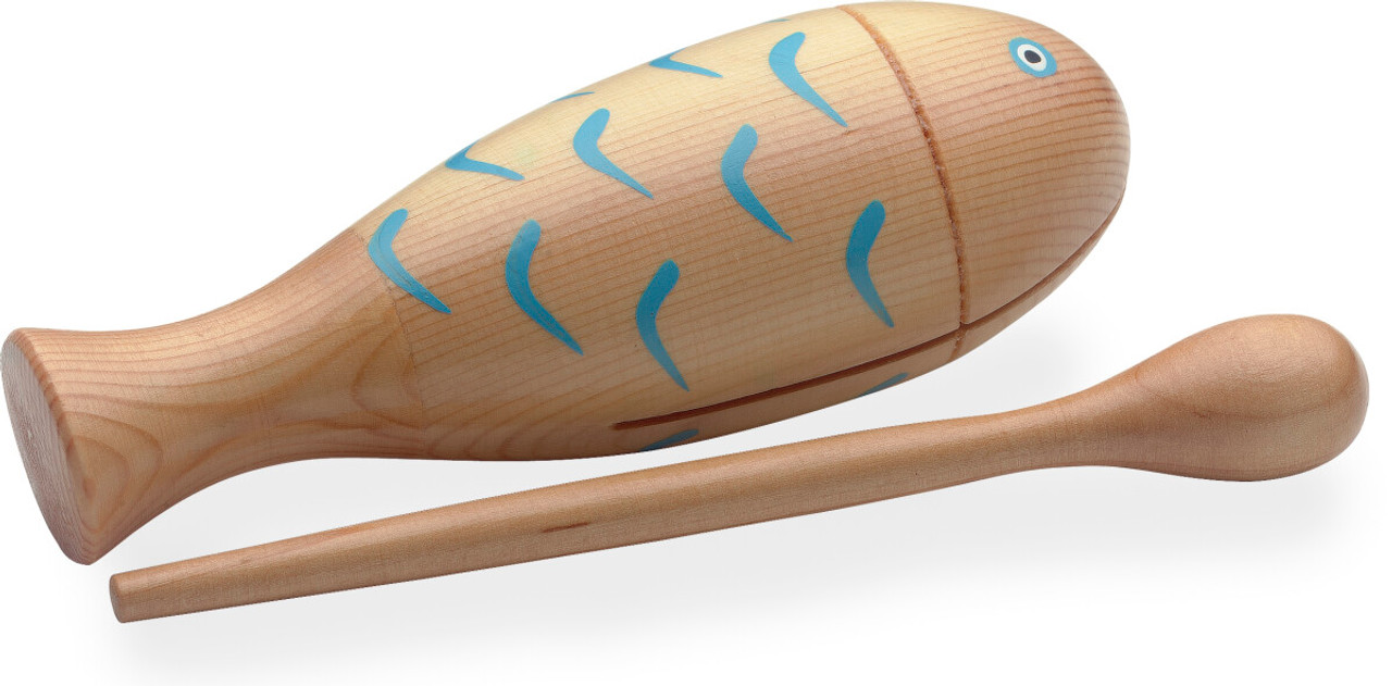 Stagg Wood Block Fish Style + Mallet