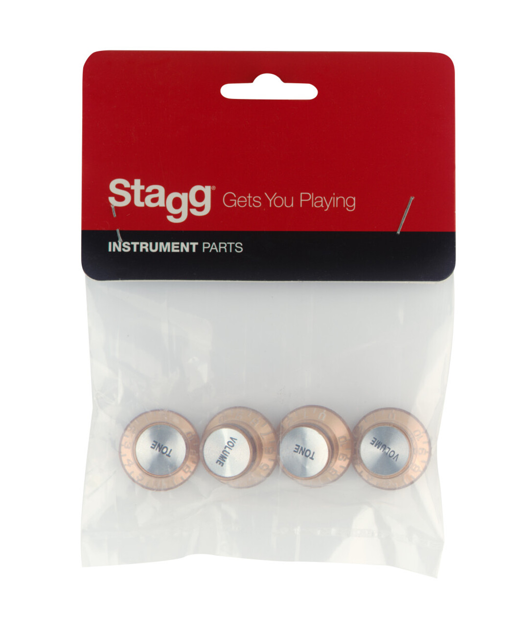 Stagg LP Vol Tone Knobs - Gold