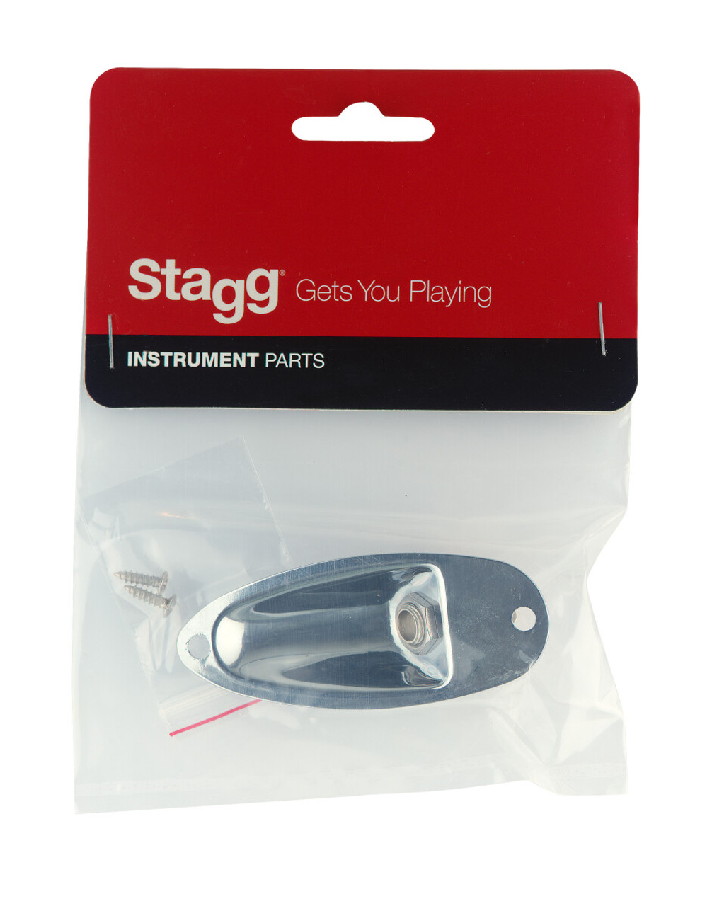 Stagg Strat Ferrule Input Jack Chrome