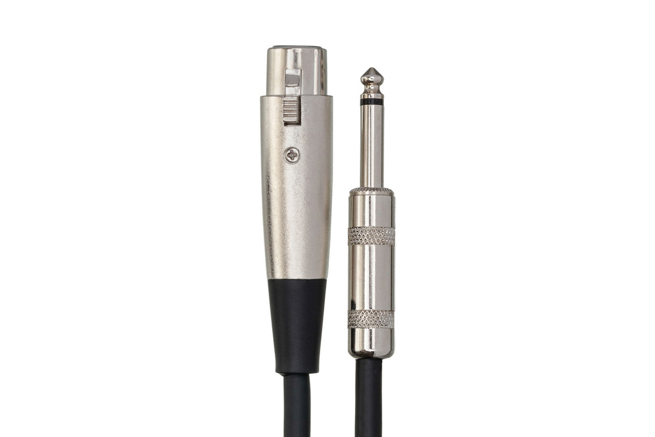 Hosa Microphone Cable 10ft XLR3F to TS