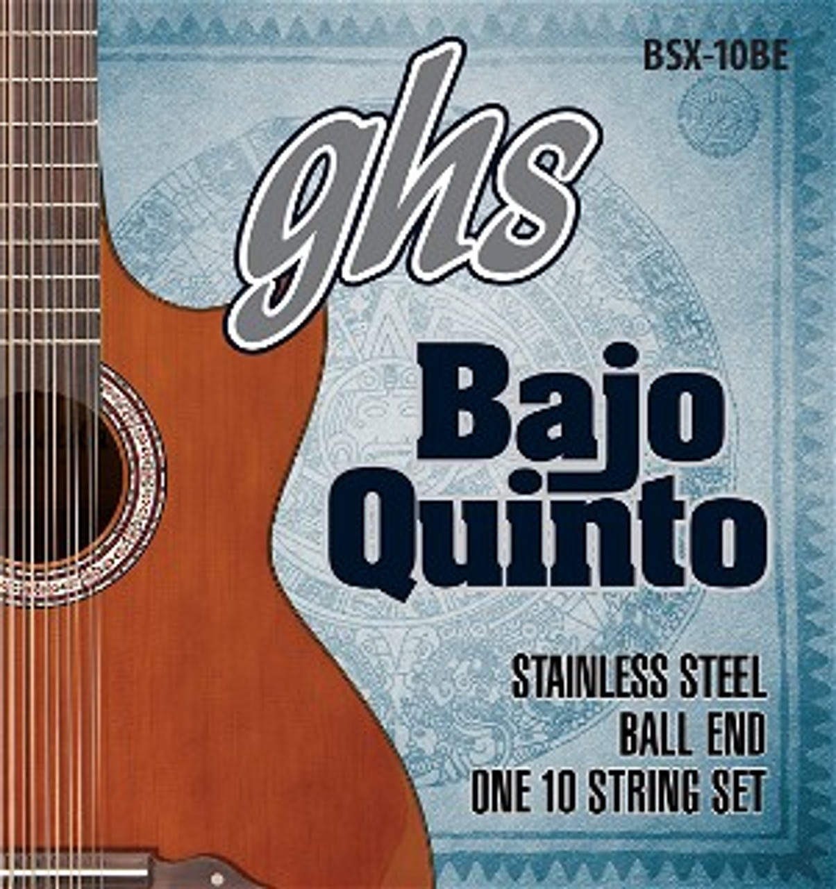 GHS Bajo Quinto Strings Stainless Steel Set Ball End