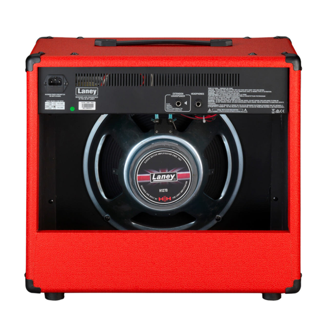 Laney LX65R-RED LX 65W Guitar Combo 2CH w/ Reverb