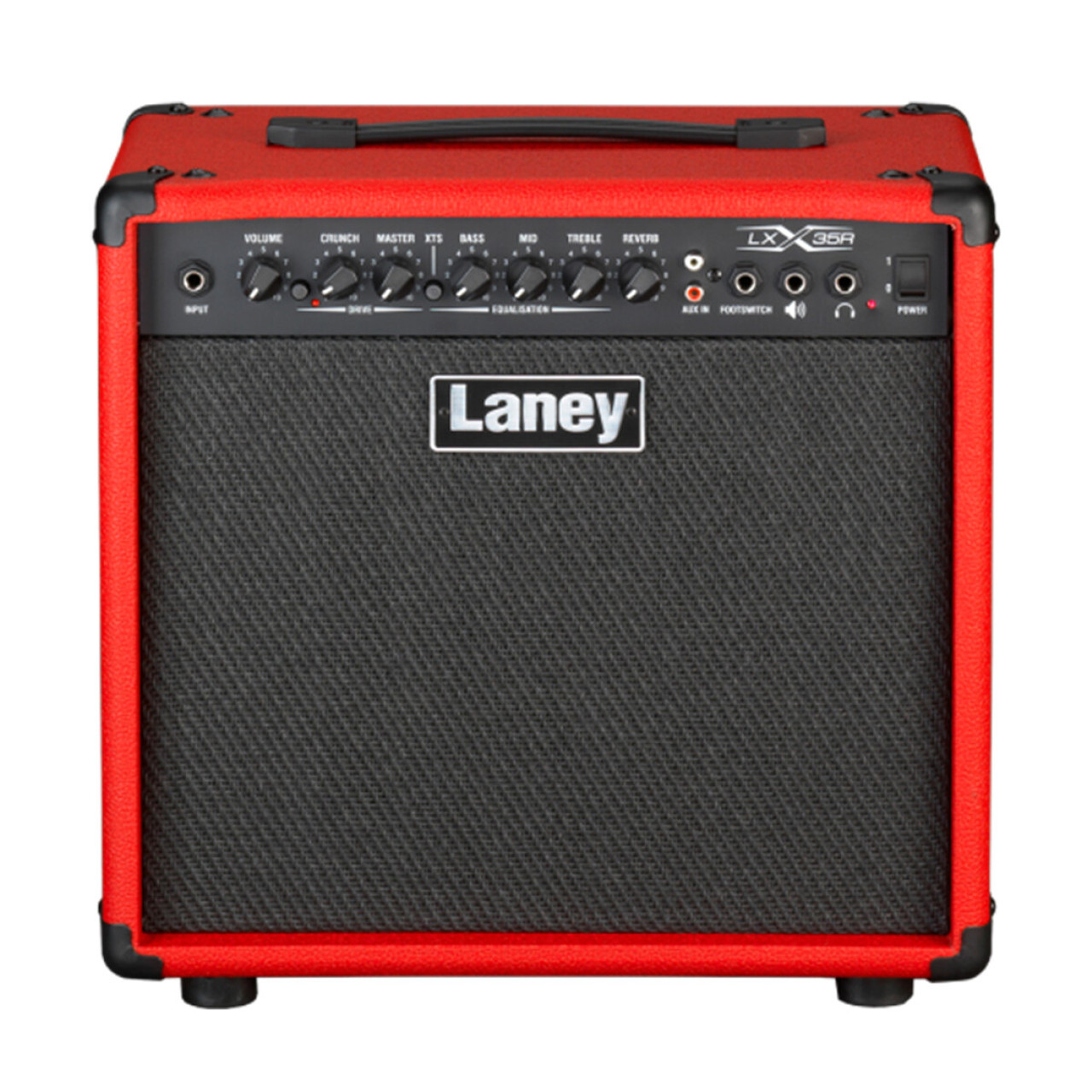 Laney LX35R-RED LX 35W Guitar Combo 2CH w/ Reverb