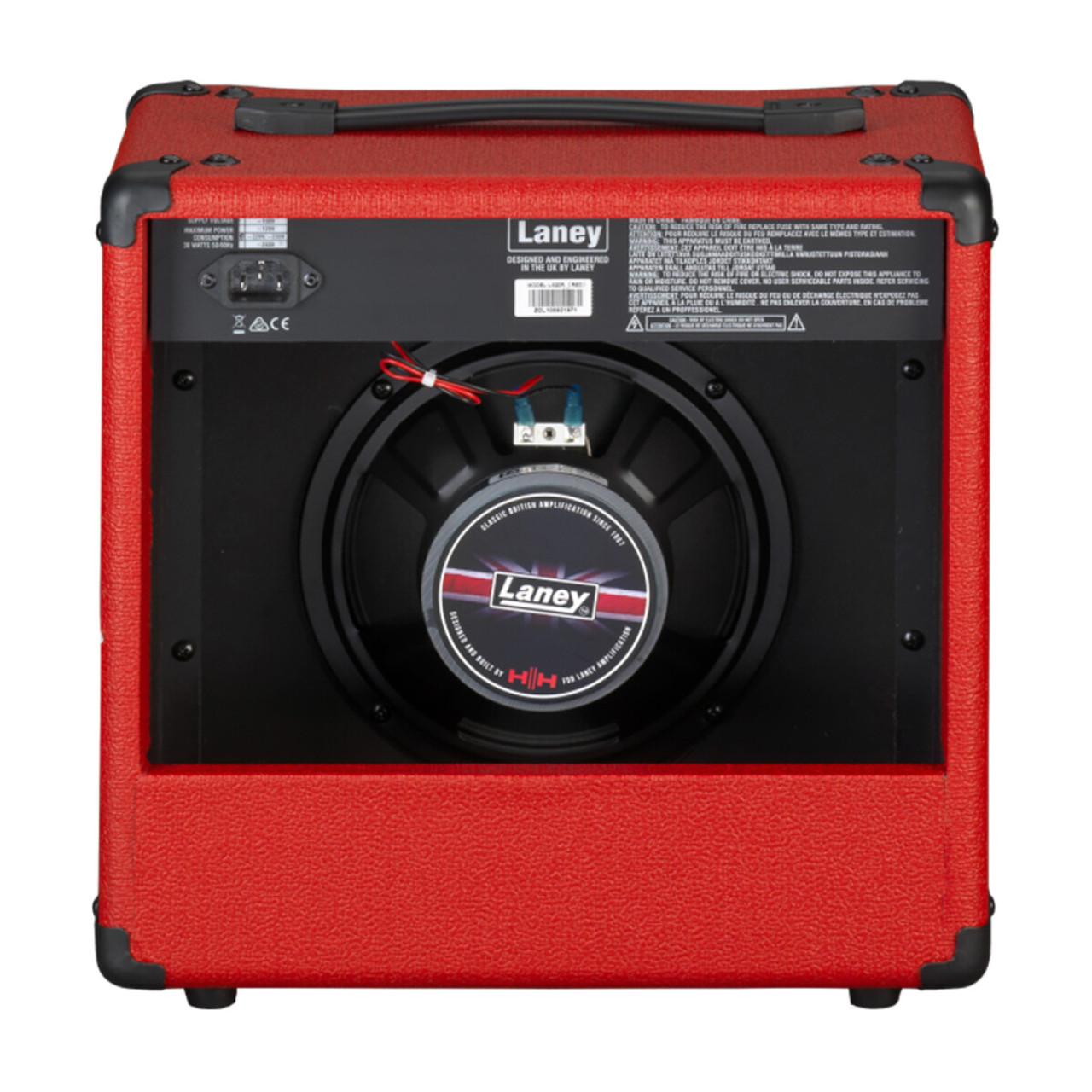 Laney LX20R-RED LX 20W Electric Guitar Combo 1X8" Reverb