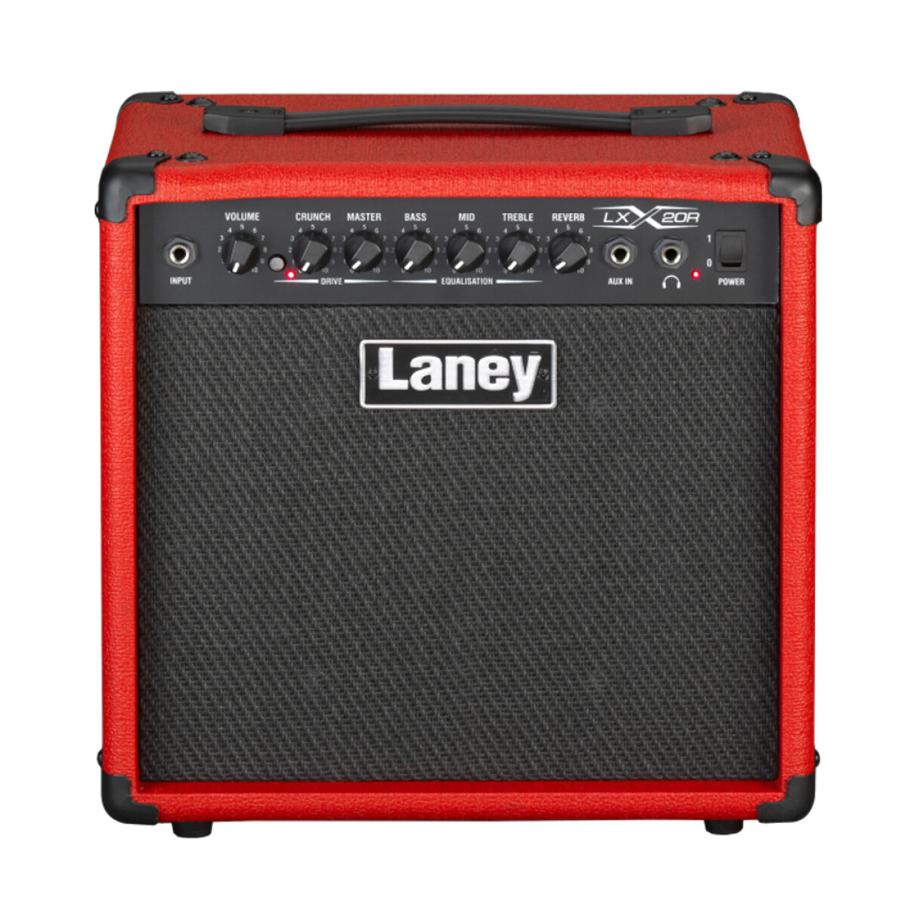 Laney LX20R-RED LX 20W Electric Guitar Combo 1X8" Reverb