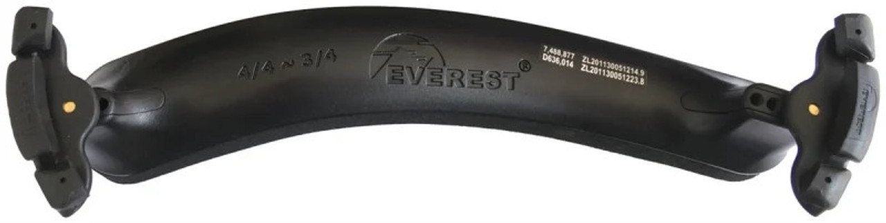 Everest collapsible shoulder rest for violin 1/2 - 3/4