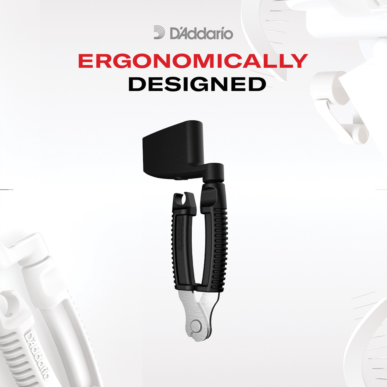 D'Addario DP0002B Bass Pro-Winder, Black