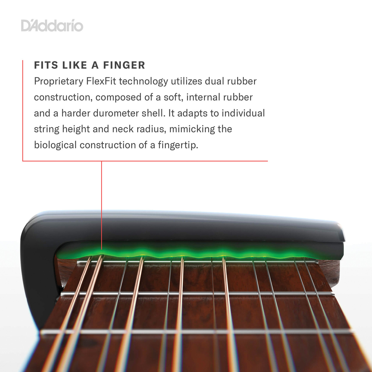 D'Addario PW-CP-02 Pro Capo, Black