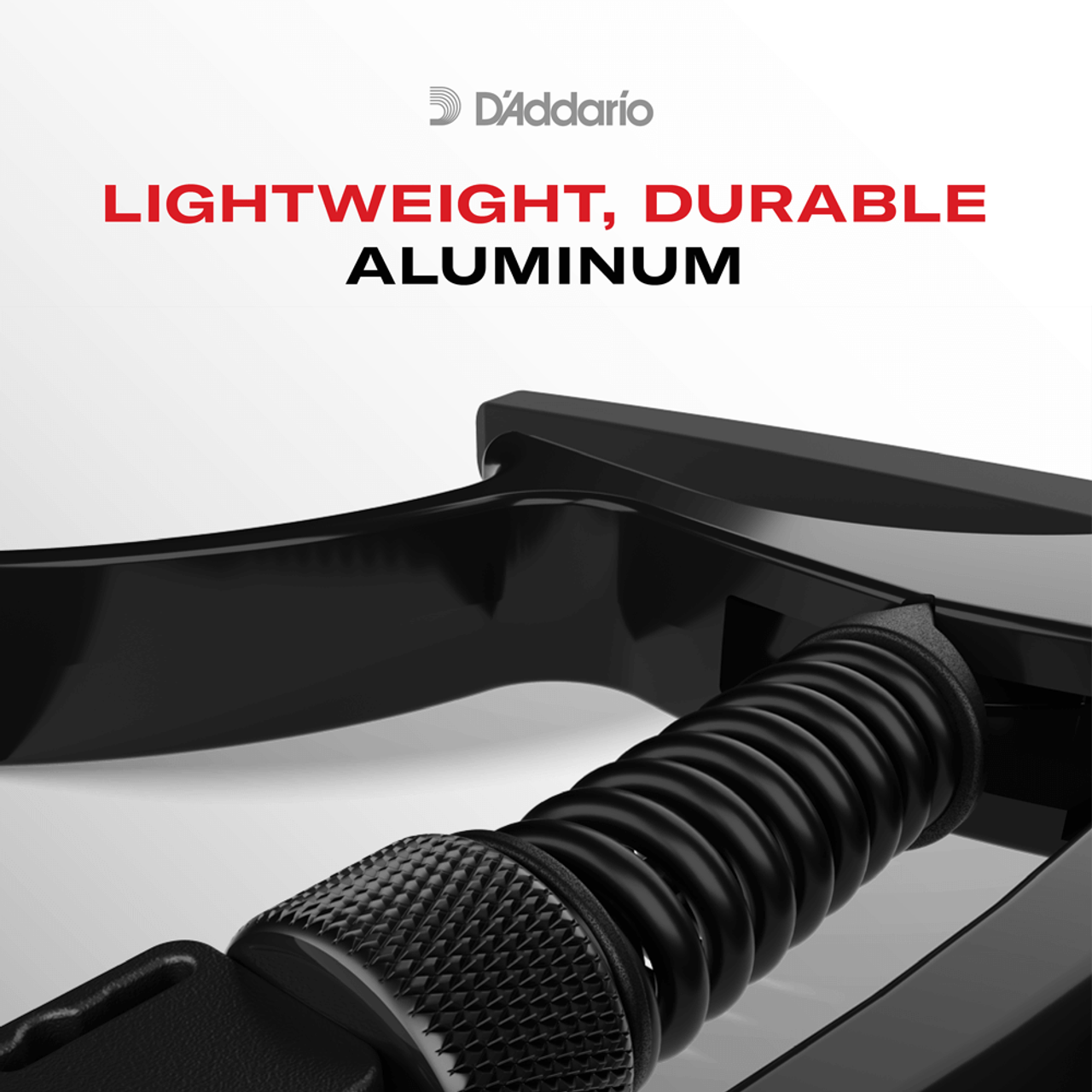 D'Addario PW-CP-09 Tri-Action Capo, Black