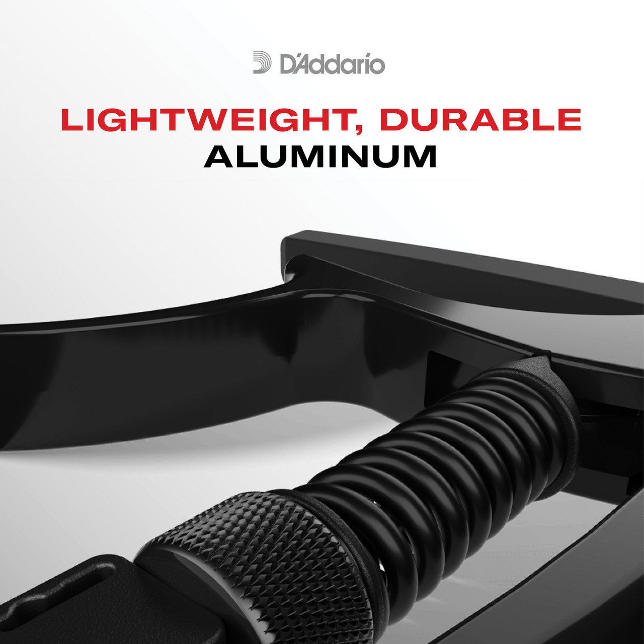 D'Addario PW-CP-09 Tri-Action Capo, Black