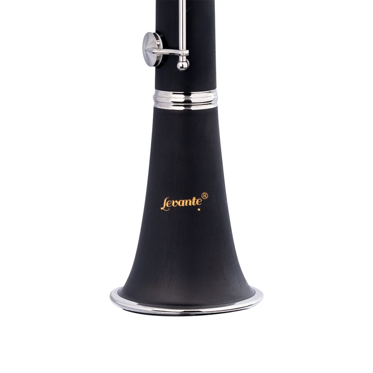 Levante Bb Clarinet, ABS body, Boehm system, Nickel plated