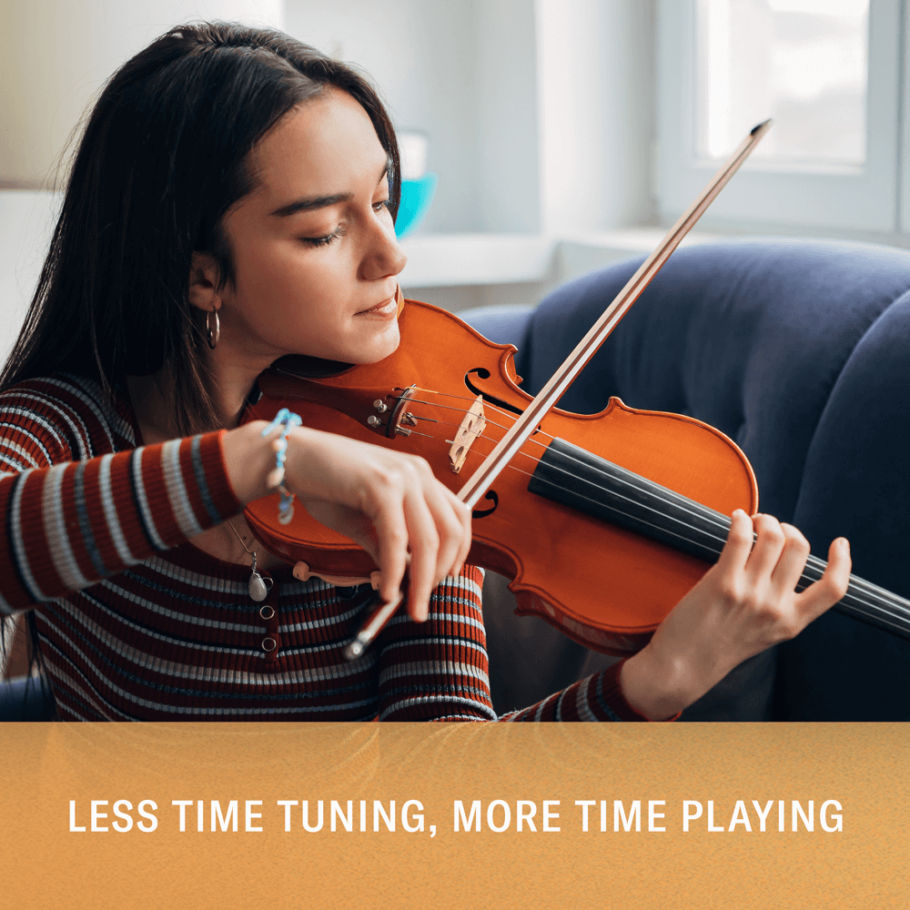 D'Addario Ascenté Violin String Set, 4/4 Scale, Medium Tension