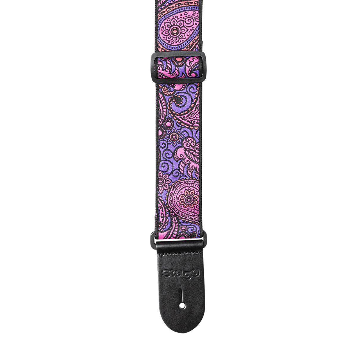 Stagg Woven Strap Paisley 1 Pink