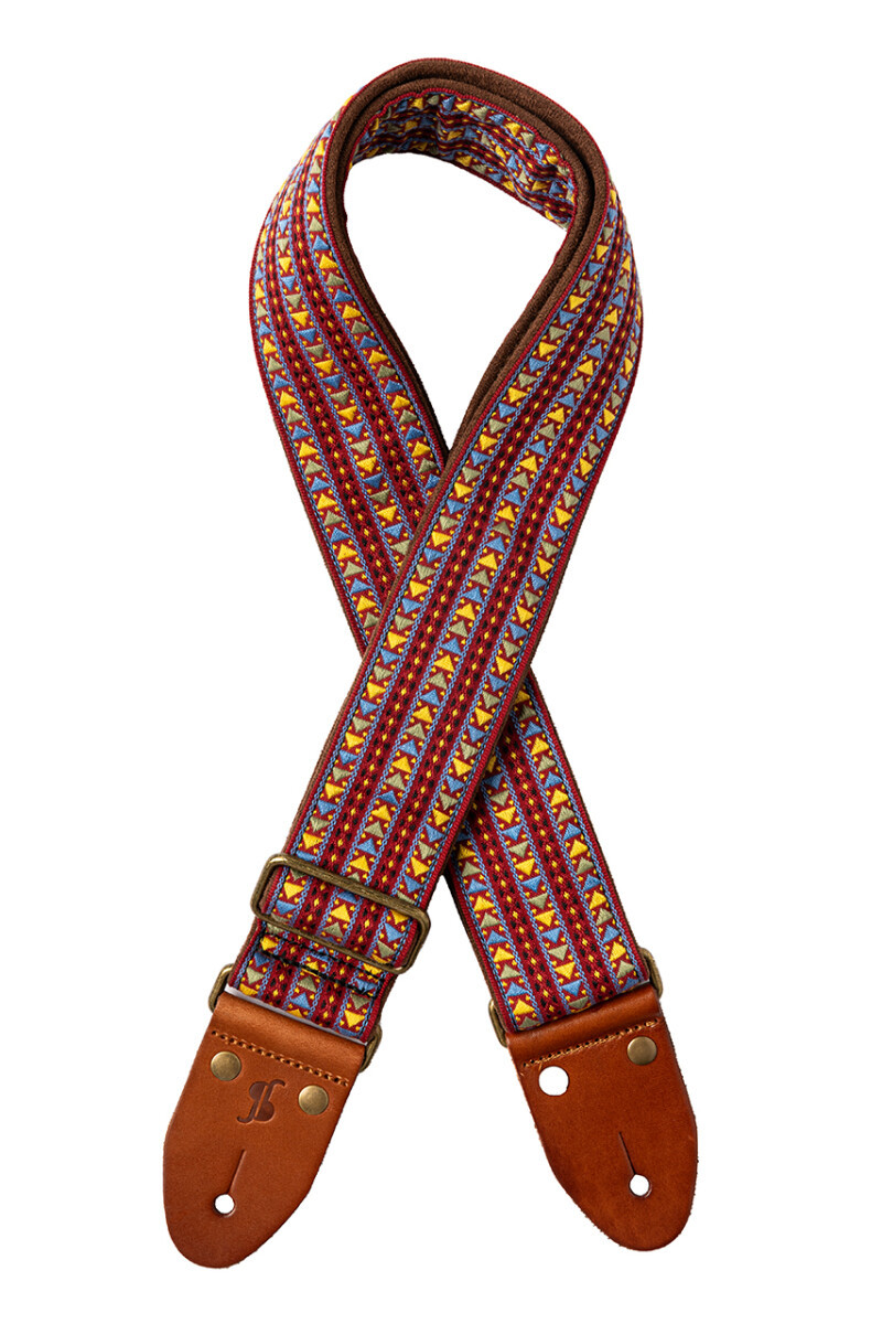 Stagg Woven Nylon Strap -Classic Red