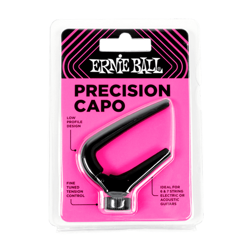 Ernie Ball Precision Capo - Black