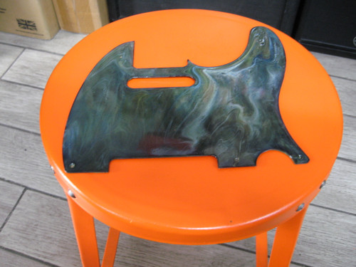 Custom Painted Telecaster Pickguard -Swamp Rock