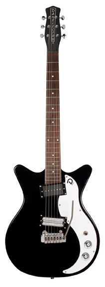 DANELECTRO 59XT- BLACK WITH WILKINSON TREMOLO