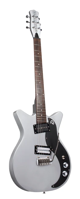 DANELECTRO 59XT- SILVER WITH WILKINSON TREMOLO