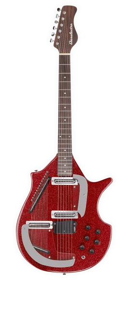 Danelectro SITAR RED FLAKE