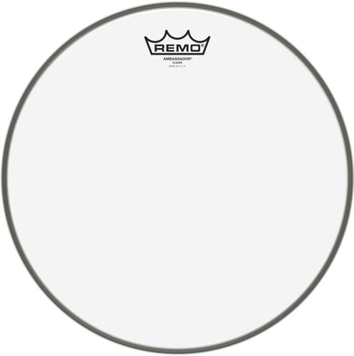 Remo Ambassador Clear Tom Drumhead, 13"