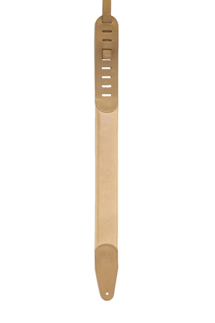 DR Strings Butter-Soft Tan Padded Guitar or Bass Strap