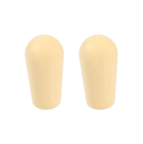 Cream Gibson Les Paul/SG Guitar Switch Tip Knobs - Set of 2