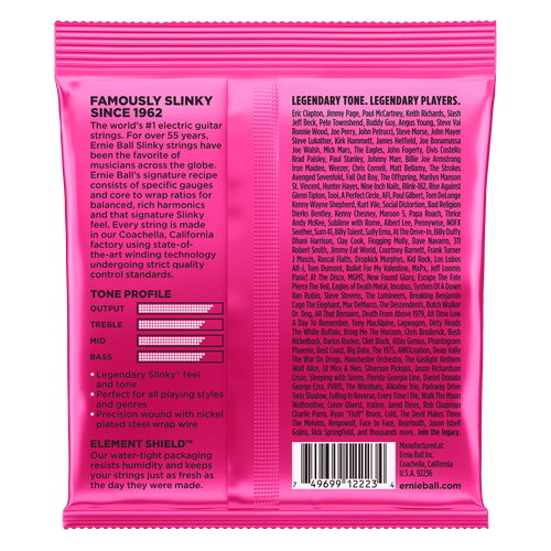 Ernie Ball Electric Super Slinky Guitar Strings