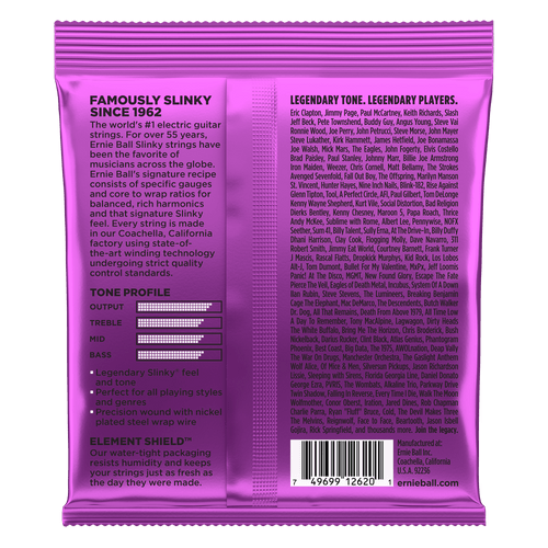 Ernie Ball Electric Power Slinky Guitar Strings