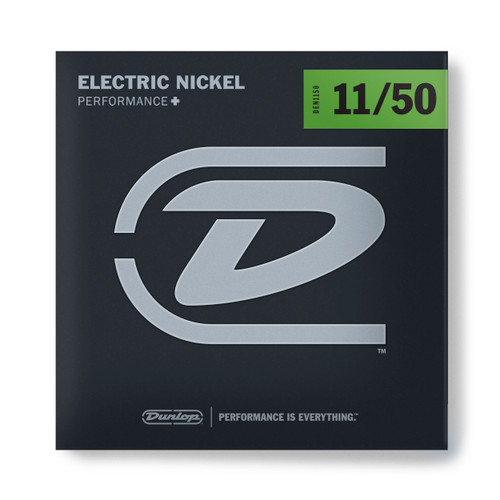 Dunlop PERFORMANCE+ ELECTRIC GUITAR STRINGS 11-50