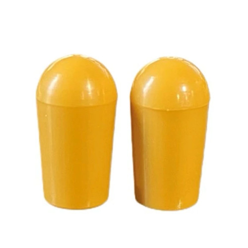 Gibson Les Paul/SG Guitar AMBER Switch Tip Knobs - Set of 2