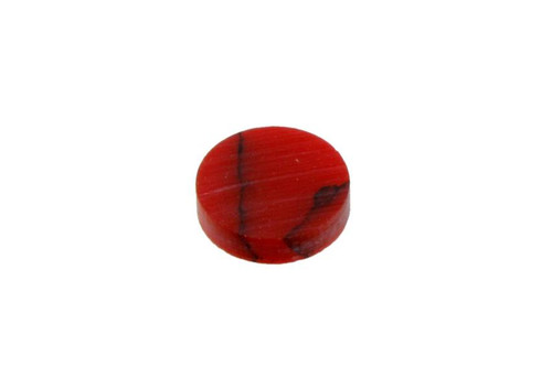 Red Jasper Stone Inlay Dots 1/4 in. (6.35mm) 12 pcs.