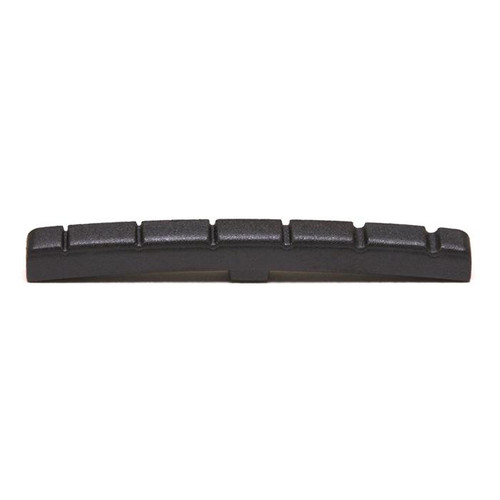BLACK TUSQ XL SLOTTED FLAT OR CURVED STRAT & TELE NUT