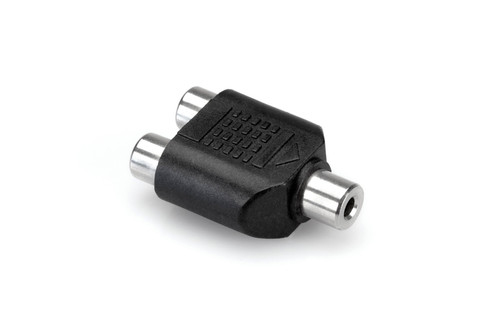 Hosa Coupler 3.5 mm TRS to Dual RCA